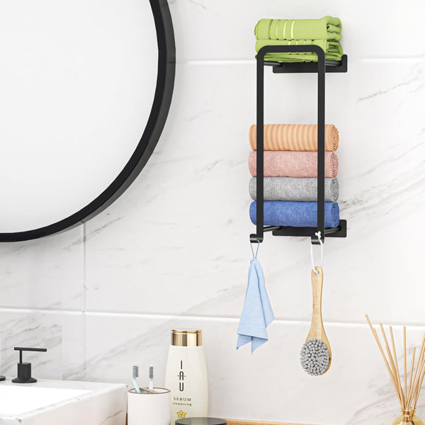 ONFRJFVR Wall mounted towel rack Wayfair